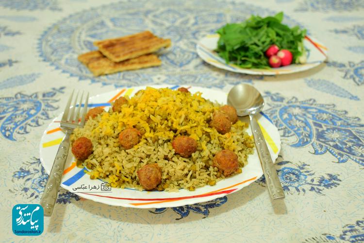 طرز تهیه ماش پلو به روش طب سنتی ایرانی