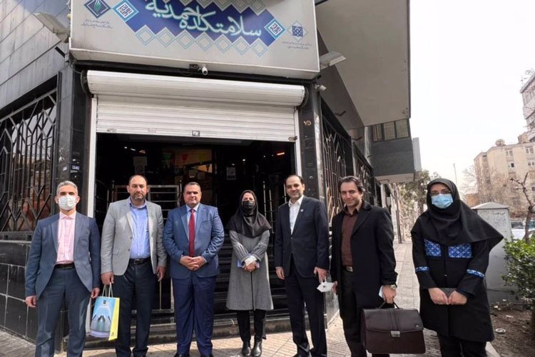 رئیس دانشگاه سبطین عراق از دانشکده طب ایرانی بازدید کرد
