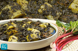 طرز تهیه خورش ریواس با طب ایرانی